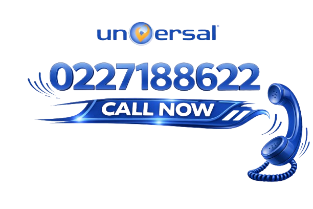 رقم صيانة يونيفرسال 0227188622